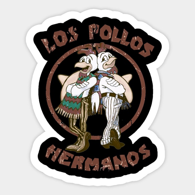 los pollos Sticker by di radio podcast